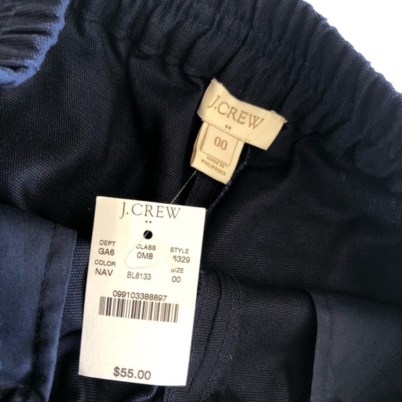 J. Crew dressy shorts navy - Picture 2 of 4